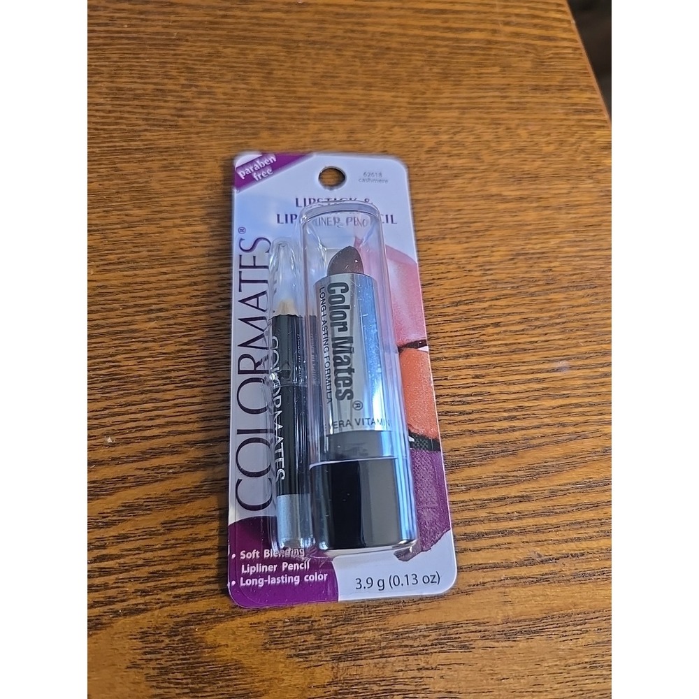 Colormates Lipstick and Lip Liner Pencil #62618 Cashmere